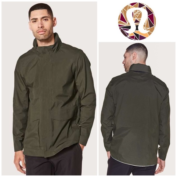 lululemon athletica Other - Lululemon Storm Field Jacket in Dark Olive